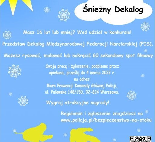 „Śnieżny dekalog” – do zakończenia konkursu zostało jeszcze kilka dni