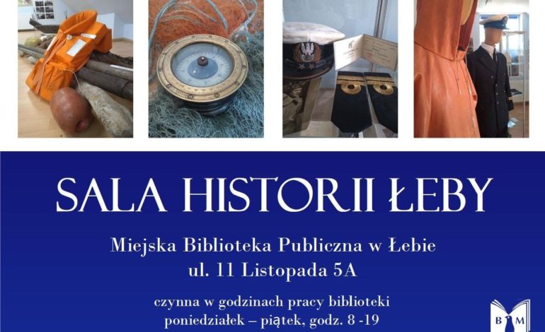 Wystawa rzeźby, sala historii, akcja czytelnicza i nie tylko w Miejskiej Bibliotece w Łebie