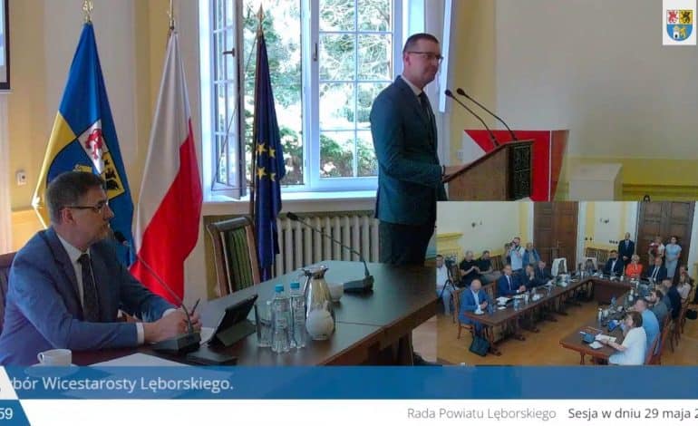 Adrian Wenta został wicestarostą powiatu lęborskiego!