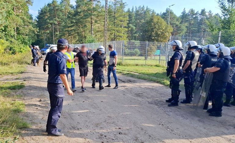  Mecze w Lęborku i Garczegorzu pod specjalnym nadzorem policji [ZDJĘCIA]