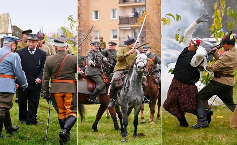 Niezwykła rekonstrukcja historyczna w Lęborku przyciągnęła tłumy [ZDJĘCIA / WIDEO]