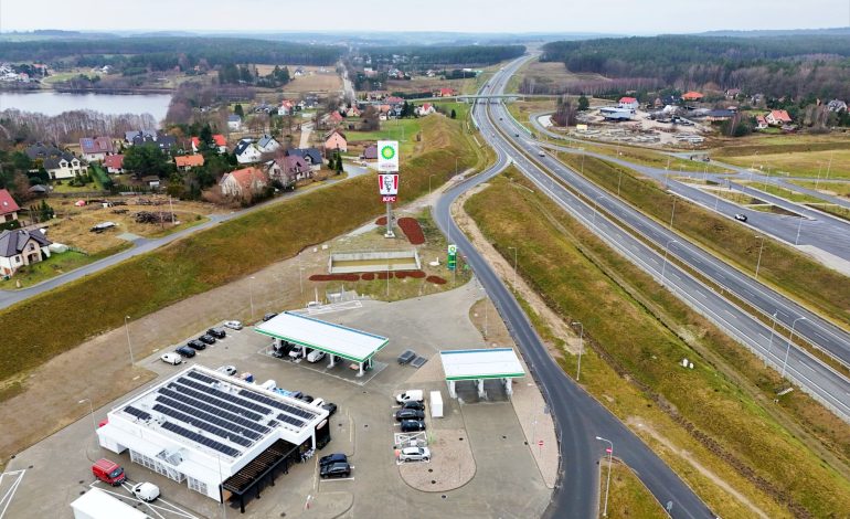 Miejsca Obsługi Podróżnych już działają na Trasie Kaszubskiej